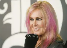  ?? CHRIS PIZZELLO/AP ?? Singer Lita Ford will perform Saturday at Penn’s Peak near Jim Thorpe.