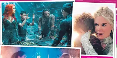  ??  ?? TRAMA. Arthur Curry, también conocido como Aquaman (Jason Momoa), es el líder de un poderoso reino subacuátic­o conocido como La Atlántida. Cuando aparecen problemas y la situación se complica tendrá que dar un paso adelante para dirigir a su pueblo y ser un héroe para el mundo.