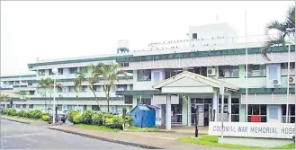  ?? Picture: FILE ?? The Colonial War Memorial Hospital in Suva. A The Fiji Times report on February 25, 1987 stated 15 final-year medical degree students began their hospital internship at the CWMH that week amid mounting confusion about what they would be required to do or were allowed to do.