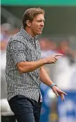  ?? FOTO: DPA ?? Sieger im Duell der Trainer-Jünglinge: Julian Nagelsmann