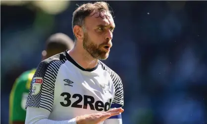  ?? Photograph: NurPhoto via Getty Images ?? Richard Keogh has been described as ‘extremely down’ by Derby’s manager, Phillip Cocu.