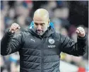  ??  ?? FRESH TARGETS: Pep Guardiola