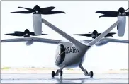  ?? JOBY AVIATION ?? Joby Aviation, a publicly-traded electric air vehicle company in Santa Cruz, recently announced it has received its first Part 135Air Carrier certificat­ion from the FAA.