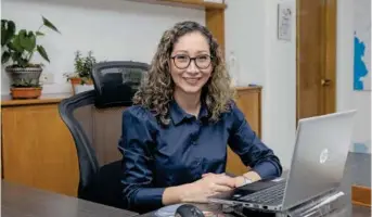  ?? FOTO CAMILO SUÁREZ ?? Alexandra Peláez Botero es la actual secretaría de Educación de Antioquia.