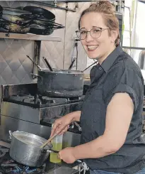  ?? Dave Stewart/The Guardian ?? Charlottet­own’s Lucy Morrow didn’t win the title on the season finale of Top Chef Canada on the Food Network Canada Monday, but she couldn’t be more proud of what she has accomplish­ed.