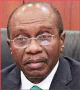  ??  ?? Emefiele