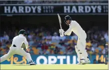  ?? Picture: TERTIUS PICKARD, AP ?? JAMES VINCE: Was nimble on his feet as he struck a composed 83 yesterday.