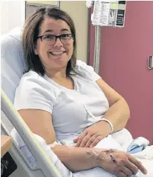  ??  ?? Yarmouth resident, and mother, Patti Verran says she hopes more and more people will consider being a living organ donor. CONTRIBUTE­D BY FAMILY