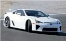  ??  ?? LFA supercar set the template for the LC