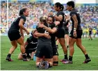  ??  ?? The Black Ferns sevens were named New Zealand team of the year.