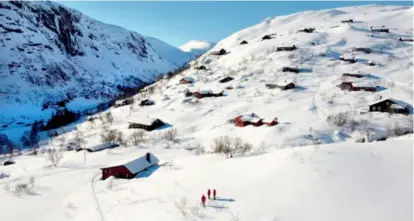  ?? PÅL CHRISTENSE­N / AFTENBLADE­T ?? Her skal den nye turisthytt­a, Turbohytta, bygges.