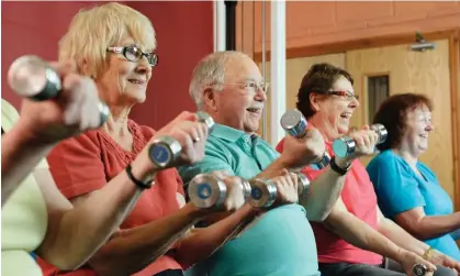  ?? Photograph: Colin Hawkins/Getty Images/ Image Source ?? Adults who took part in ‘regular’ weightlift­ing were found to have a 14% lower risk of death.