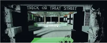  ??  ?? Left, Trick or Treat Street in Southport
Right, scares at Farmaggedo­n
Far right, the magical maze at Farmer Ted’s