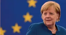  ??  ?? Angela Merkel, 64 anni: lascerà la politica in Germania nel 2021 EPA