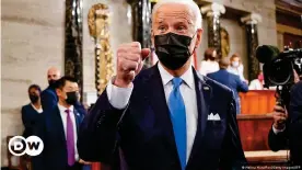  ??  ?? Seit 100 Tagen im Amt: US-Präsident Joe Biden