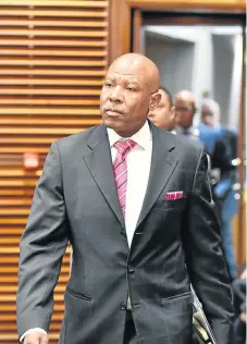  ?? /Freddy Mavunda ?? Growth forecast: Reserve Bank governor Lesetja Kganyago says GDP will expand 1.2% in 2018, compared with a previous estimate of 1.7%. The Bank expects the growth rate to accelerate to 1.9% in 2019 and 2% the following year.