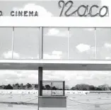  ??  ?? Autocinema NACO, 1962.