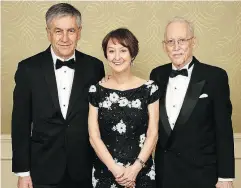  ??  ?? John Thorburn, Mary Martin, formerly Executive Vice President, general counsel & corporate secretary, Metrolinx & General Counsel of the Year Award Finalist and Al Martin