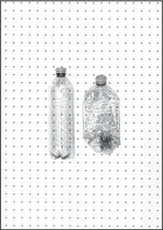  ?? [ Foto: IDVR] ?? Grenzen des Recyclings: Einwegplas­tik ist nicht unendlich wiederverw­endbar.