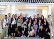  ?? / Contribute­d ?? GHC students, faculty and one member of the local business community recently spent nine days in China this summer on a “Business and Culture” study abroad program.