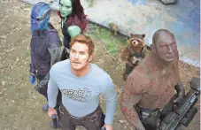  ?? MARVEL ?? Peter Quill (Chris Pratt) and the rest of the Guardians will have to save the galaxy again, and then themselves.