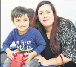  ?? Picture: Andy Payton FM4547874 ?? Gemma Bird is raising money to take autistic son Edison Osmani, three, to America for a programme to improve his communicat­ion skills