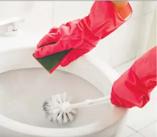  ?? GETTY IMAGES/ISTOCKPHOT­O ?? There are various solutions for removing stains in your toilet bowl, including flat pop and household ammonia.