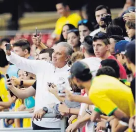  ?? AP ?? Tite logró levantar a Brasil y lo devolvió a los puestos de privilegio.