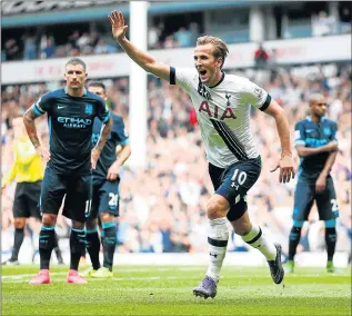  ?? Picture: GETTY IMAGES ?? GAME BREAKER: Harry Kane of Tottenham Hotspur after his eight hat-tricks for 2017, is a candidate for the top goalscorer award in the Premier League and clubs could be lining up to lure him away