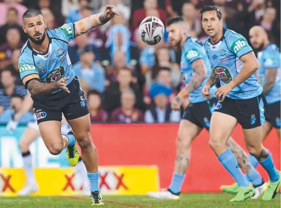  ?? Picture: AAP IMAGE ?? Nathan Peats is unlikely to back up for the Titans after his impressive State of Origin debut.