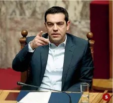  ??  ?? 5
Alexis Tsipras, l’eroe contempora­neo per Chiara Gamberale
5