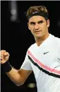  ??  ?? ROGER FEDERER: ‘I was a bit scared’