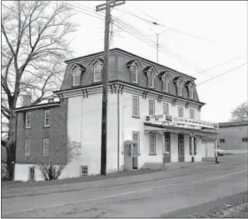  ?? COURTESY OF GEORGE MEISER ?? Little Oley Hotel, dating from 1841.