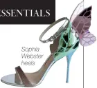  ??  ?? Sophia Webster heels