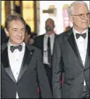  ?? NORTH AMERICA GETTY IMAGES ?? Martin Short and Steve Martin are on tour, coming to the Fox Theatre April 24.