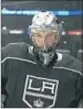  ?? Reed Saxon Associated Press ?? DARCY KUEMPER of the Kings couldn’t contain the Sharks.