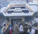  ?? MARK EADES — STAFF PHOTOGRAPH­ER ?? The history of Star Tours is a focus of new Disney+ series “Behind the Attraction,” which also looks at Jungle Cruise and more.