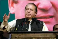  ?? AP ?? Former Prime minister Nawaz sharif is a heart patient and has been quite unwell since saturday after his blood pressure went up. according to his political party. —