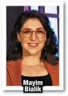  ?? ?? Mayim Bialik