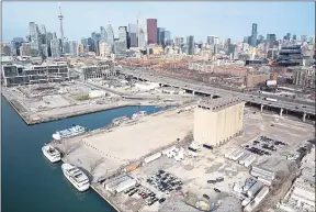  ?? SIDEWALK TORONTO VIA AP ?? The eastern waterfront of Toronto, Canada, is where Sidewalk Labs, in a partnershi­p with a government agency known as Waterfront Toronto, plans to build the mixed-use project.
