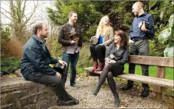  ??  ?? The acclaimed Irish Concertina Orchestra.