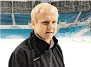  ?? BILD: SN/MSM ?? Der Tiroler Harald Springfeld ist Manager des olympische­n Eishockeyt­urniers.