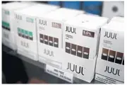  ?? ABEL URIBE/CHICAGO TRIBUNE ?? The Seminole County School Board is considerin­g whether to join a lawsuit against JUUL, manufactur­er of a popular electronic cigarette. If it does, it will join with other school districts in Florida and across the nation.