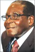  ??  ?? President Mugabe