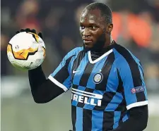  ?? (Getty Images) ?? Stakanovis­ta
Romelu Lukaku, titolare anche questa sera