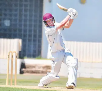  ?? ?? Toowoomba product Sam Neale was part of a stirring eighth-wicket stand that rescued Norths against Ipswich.