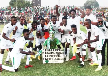  ?? BENJAMIM CÂNDIDO | EDIÇÕES NOVEMBRO | LUNDA-NORTE ?? Cartaz mostra aumento da confiança dos adeptos nos jogadores da equipa diamantífe­ra