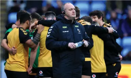  ?? Photograph: David Rogers/Getty Images ?? The Wasps head coach, Lee Blackett, says a break ‘would be for the best interests of the club financiall­y’ if games are forced behind closed doors.