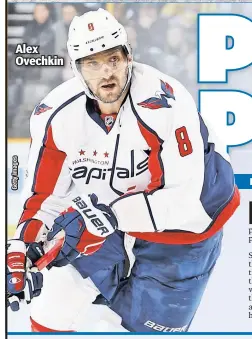  ??  ?? Alex Ovechkin