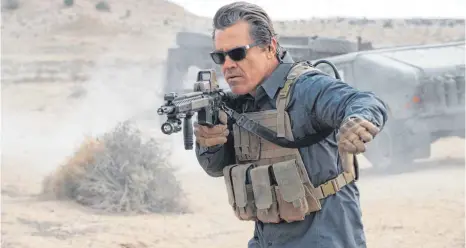  ?? FOTO: STUDIOCANA­L ?? CIA- Agent Matt Graver ( Josh Brolin) macht auch in der Fortsetzun­g des actiongela­denen Mafiadrama­s keine Gefangenen.